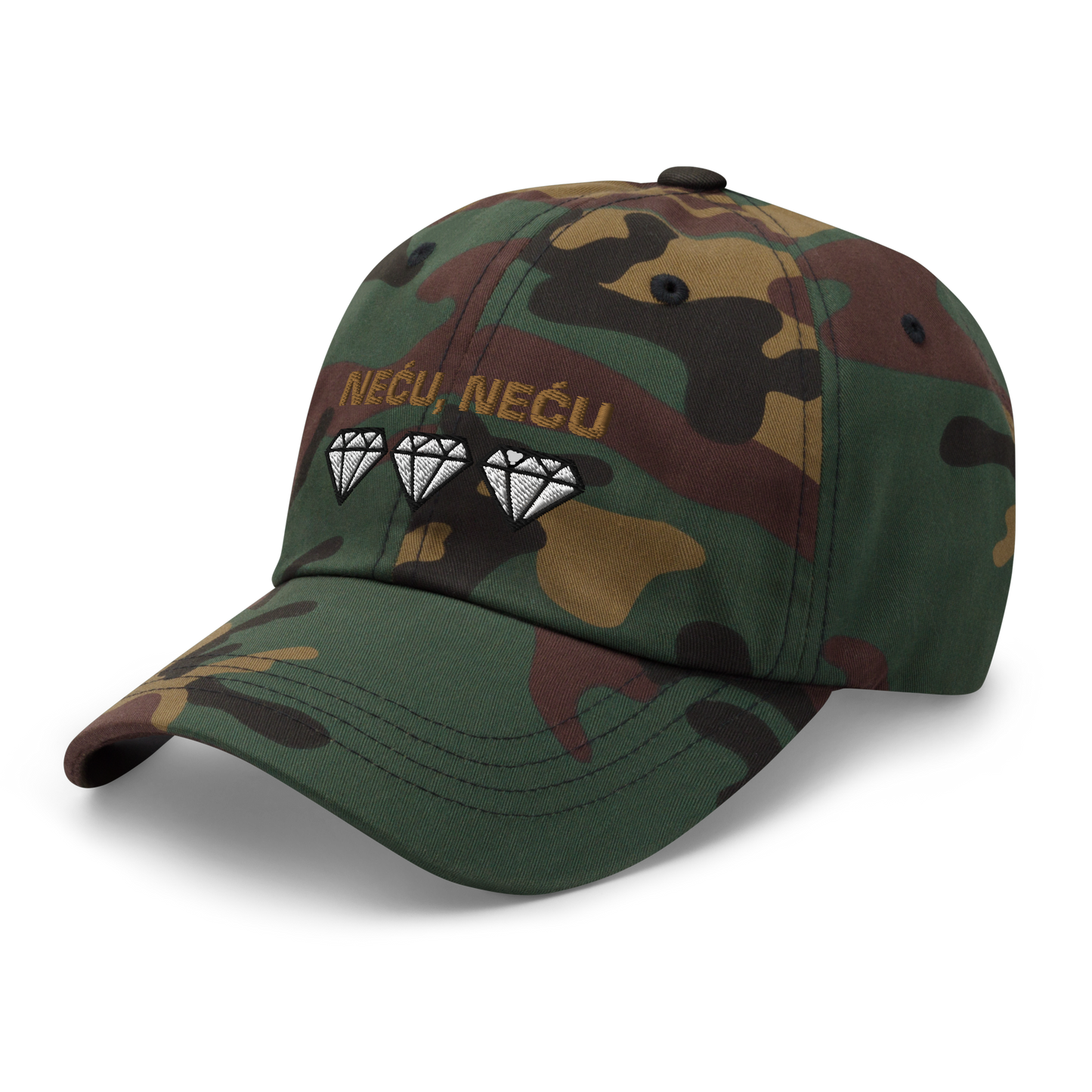 "Neću, neću dijamante" Baseball Cap