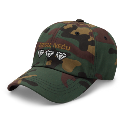 "Neću, neću dijamante" Baseball Cap