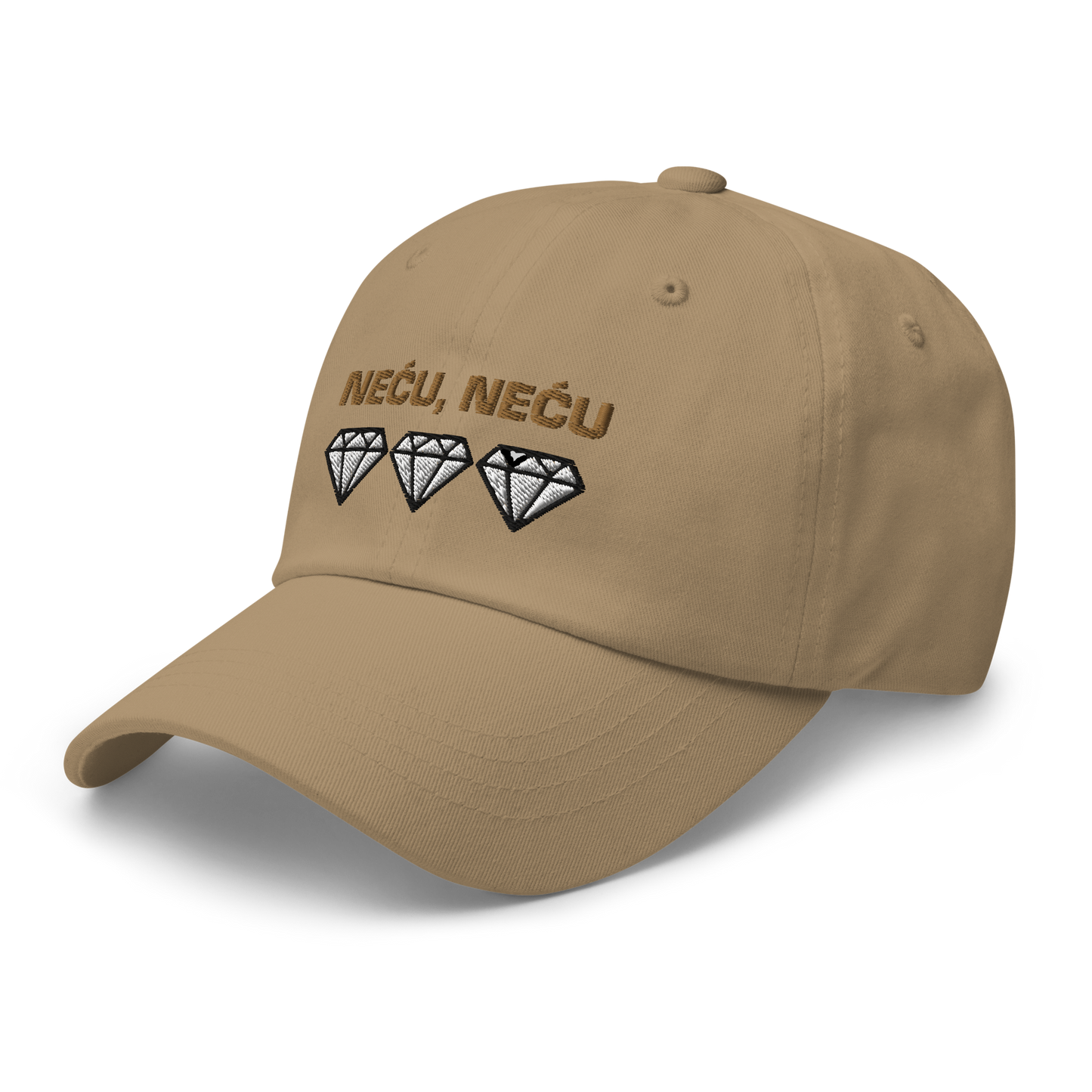 "Neću, neću dijamante" Baseball Cap