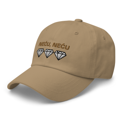 "Neću, neću dijamante" Baseball Cap