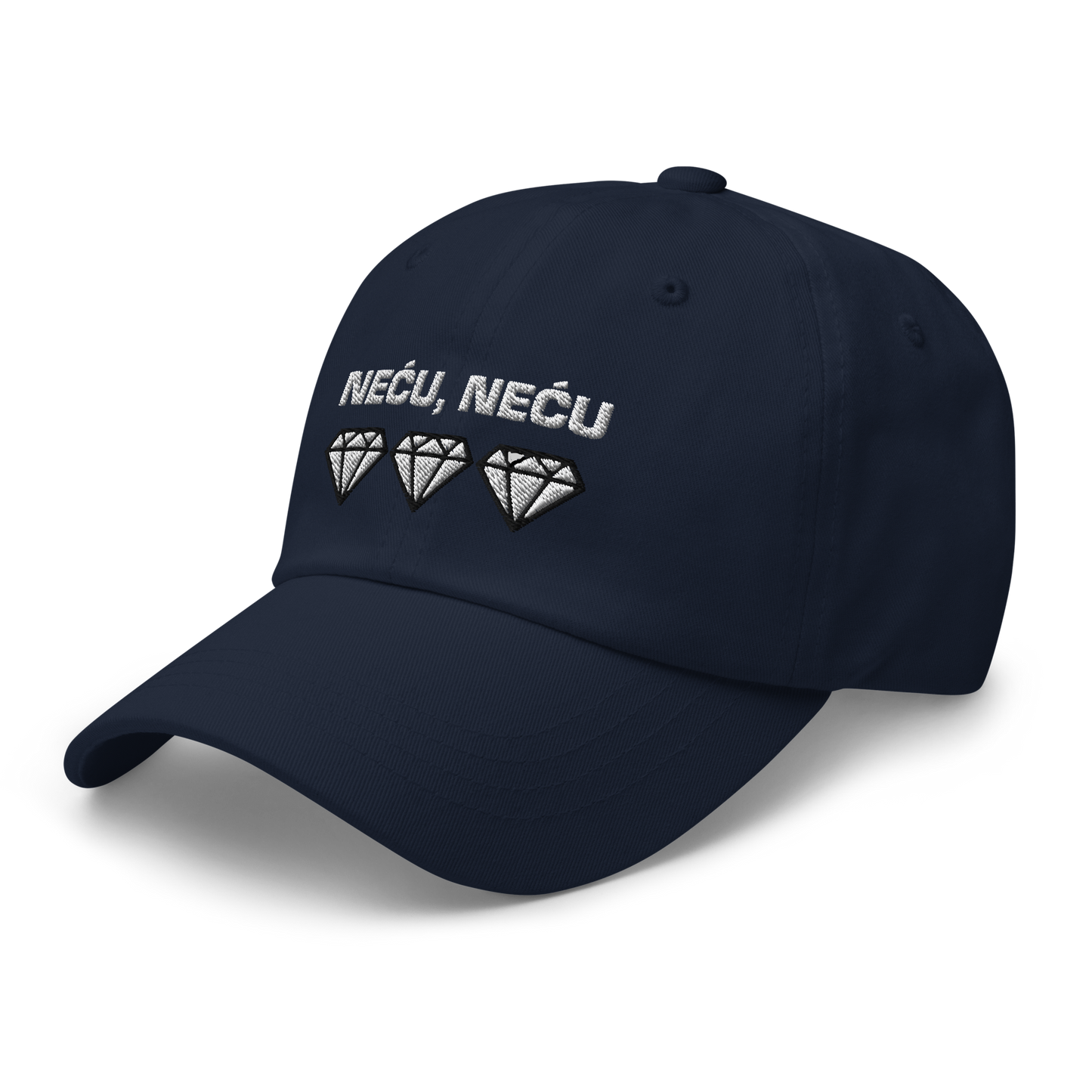 "Neću, neću dijamante" Baseball Cap