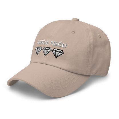 "Neću, neću dijamante" Baseball Cap