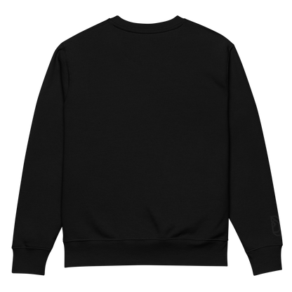 "... je bila moja kraljica" Premium Unisex Eco Cotton Sweatshirt