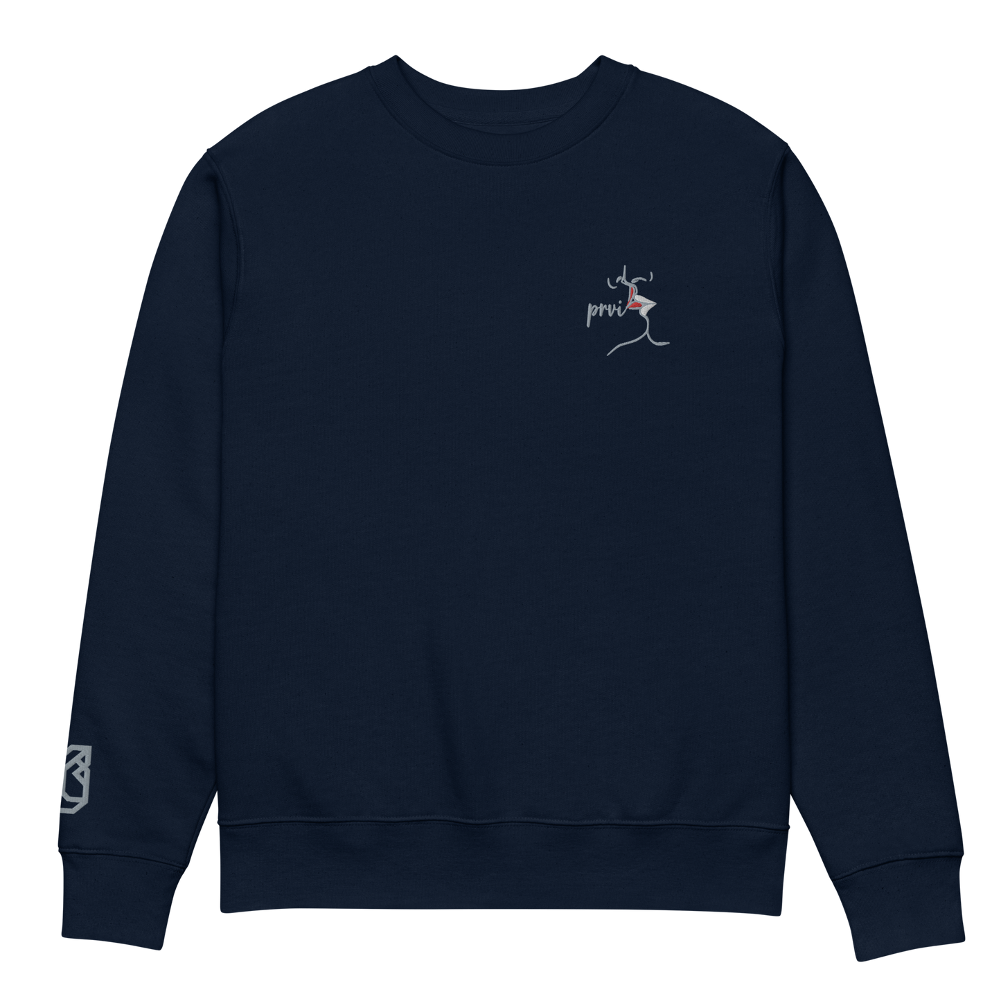 "Prvi poljubac" Premium Unisex Eco Cotton Sweatshirt