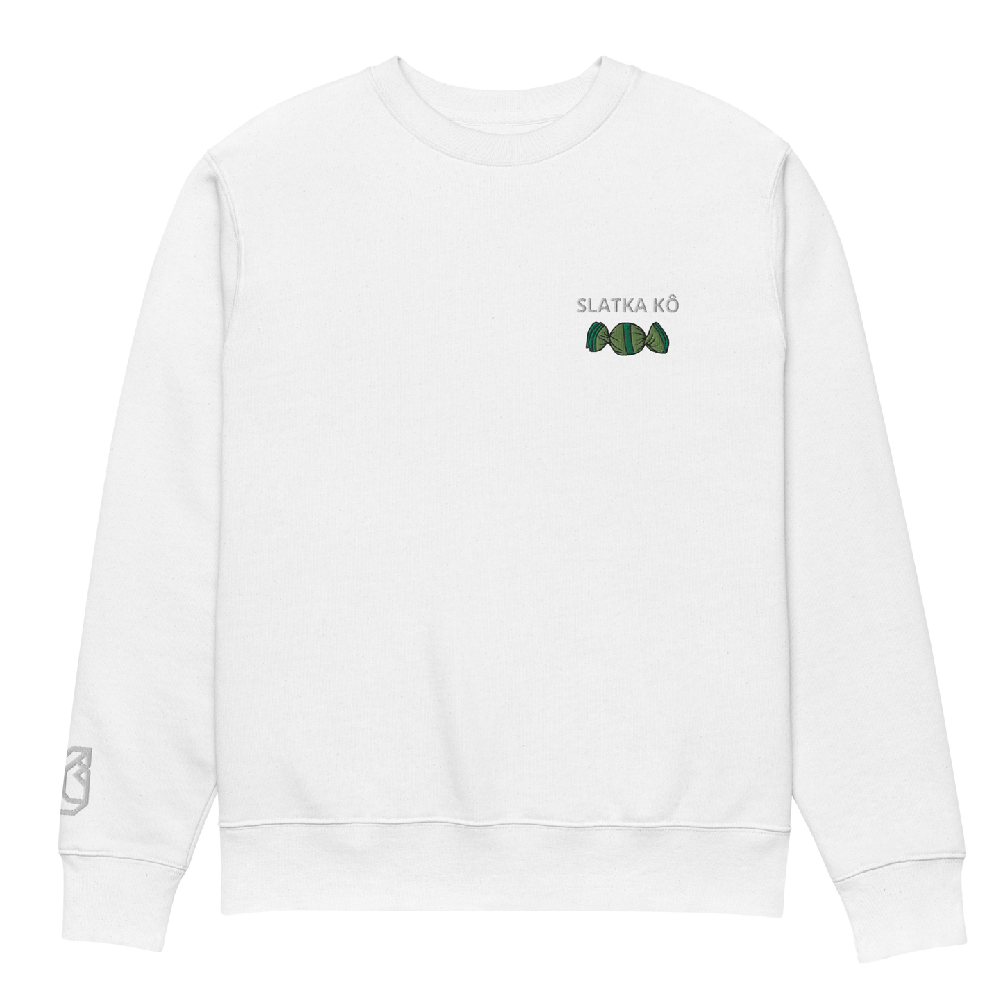 "Slatka kô bombona" Premium Unisex Eco Cotton Sweatshirt