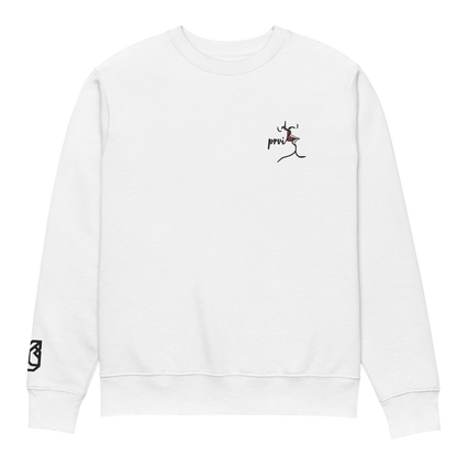 "Prvi poljubac" Premium Unisex Eco Cotton Sweatshirt