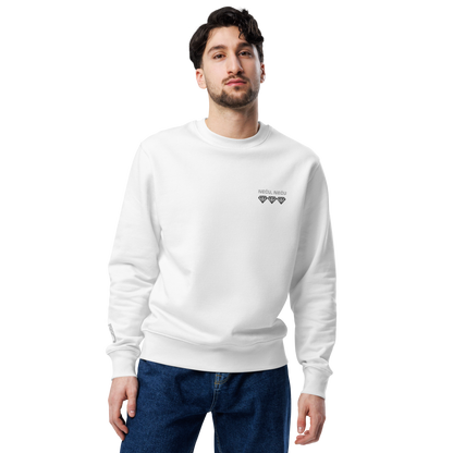 "Neću, neću dijamante" Premium Unisex Eco Cotton Sweatshirt